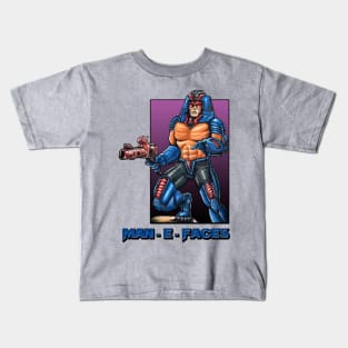 Man-E-Faces Kids T-Shirt